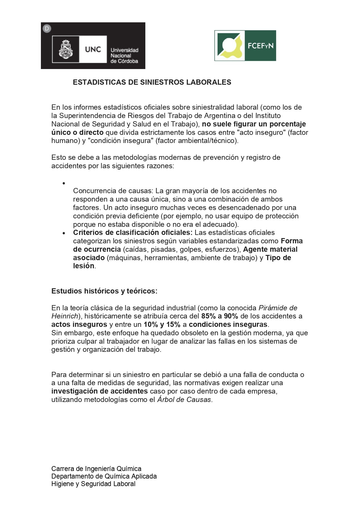 ESTADISTICAS